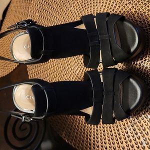Gianni Binni wedge sandals